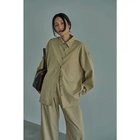 【マージュール/marjour】のCOMFORTABLE SETUP SHIRTS 人気、トレンドファッション・服の通販 founy(ファニー) ファッション Fashion レディースファッション WOMEN トップス・カットソー Tops/Tshirt シャツ/ブラウス Shirts/Blouses インナー Inner カーディガン Cardigan キャミソール Camisole コンパクト Compact ジャケット Jacket ストレッチ Stretch セットアップ Set Up タートル Turtle トレンド Trend 羽織 Haori 冬 Winter おすすめ Recommend 夏 Summer 旅行 Travel thumbnail BEIGE|ID: prp329100004425812 ipo3291000000030903389