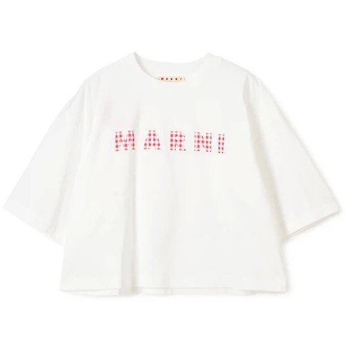 【マルニ/MARNI】のT-SHIRT 人気、トレンドファッション・服の通販 founy(ファニー) 　ファッション　Fashion　レディースファッション　WOMEN　トップス・カットソー　Tops/Tshirt　シャツ/ブラウス　Shirts/Blouses　ロング / Tシャツ　T-Shirts　2025年　2025　2025春夏・S/S　Ss,Spring/Summer,2025　ギンガム　Gingham　コンパクト　Compact　チェック　Check　バランス　Balance　リラックス　Relax　レトロ　Retro　今季　This Season　半袖　Short Sleeve　洗える　Washable　 other-1|ID: prp329100004428706 ipo3291000000030927898