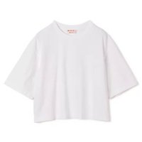 【マルニ/MARNI】のT-SHIRT 人気、トレンドファッション・服の通販 founy(ファニー) ファッション Fashion レディースファッション Fashion for Women トップス・カットソー Cut & Sew Tops シャツ・ブラウス・オフィスカジュアル Elegant Blouses & Button-Ups ロングTシャツ・Tシャツ Longline T-Shirts & Tees 2025年 2025 2025-2026秋冬・A/W Autumn/Winter 2025–26 AW25–26 ショルダー Shoulder, Shoulder Strap ドロップ Drop Shoulder, Dropped Style ボトム Bottoms, Lower Wear 洗える Machine Washable |ID:prp329100004428708