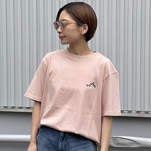 【オートリー/AUTRY】のT-SHIRT MAIN WOM 人気、トレンドファッション・服の通販 founy(ファニー) 　ファッション　Fashion　レディースファッション　Fashion for Women　トップス・カットソー　Cut & Sew Tops　シャツ・ブラウス・オフィスカジュアル　Elegant Blouses & Button-Ups　ロングTシャツ・Tシャツ　Longline T-Shirts & Tees　グラフィック　Graphic, Graphic Design　フラワー　Flower, Floral　モチーフ　Motif, Design Theme　洗える　Machine Washable　other-3|ID: prp329100004428711 ipo3291000000036170312