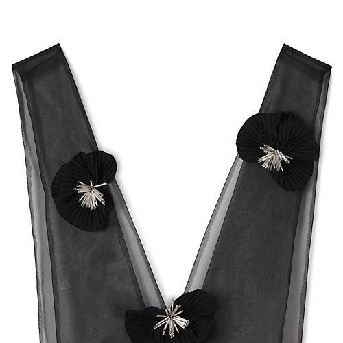 【マージ/MARGE】のBeading decorative sheer gown 人気、トレンドファッション・服の通販 founy(ファニー) 　ファッション　Fashion　レディースファッション　Fashion for Women　2025年　2025　2025春夏・S/S　Spring/Summer 2025 SS25　ガウン　Gown, Robe　フラワー　Flower, Floral　リボン　Ribbon, Bow　other-3|ID: prp329100004428731 ipo3291000000035592075