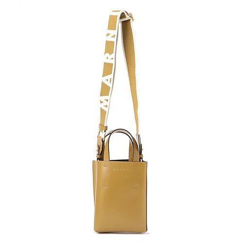 【マルニ/MARNI】のMUSEO BAG NANO インテリア・キッズ・メンズ・レディースファッション・服の通販 founy(ファニー) https://founy.com/ ファッション Fashion レディースファッション WOMEN 2024年 2024 2024-2025秋冬・A/W Aw/Autumn/Winter/Fw/Fall/2024-2025 コンパクト Compact ショルダー Shoulder スクエア Square ハンド Hand フォルム Form ポケット Pocket ラップ Wrap |ID: prp329100004428756 ipo3291000000030928077