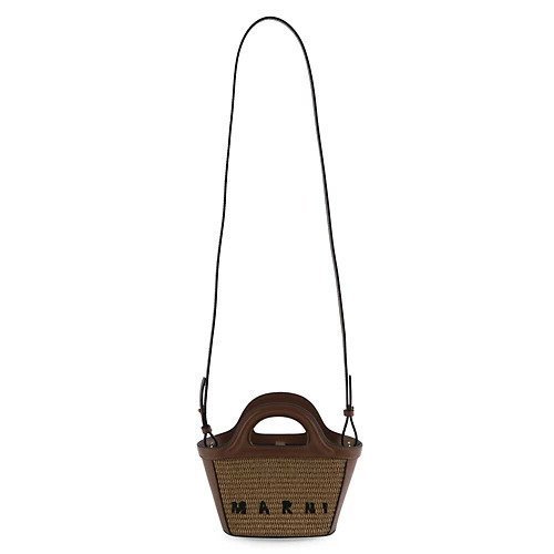【マルニ/MARNI】のTROPICALIA MICRO インテリア・キッズ・メンズ・レディースファッション・服の通販 founy(ファニー) https://founy.com/ ファッション Fashion レディースファッション Fashion for Women ガーリー Girly, Feminine Style コンビ Combo, Combination Style ショルダー Shoulder, Shoulder Strap フォルム Silhouette, Form フロント Front, Front Design ラフィア Raffia, Natural Straw リラックス Relax, Relaxed Fit |ID: prp329100004428758 ipo3291000000030928083