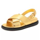 【マルニ/MARNI】のFB CRISCROSS SANDAL GOLD|ID:prp329100004428769