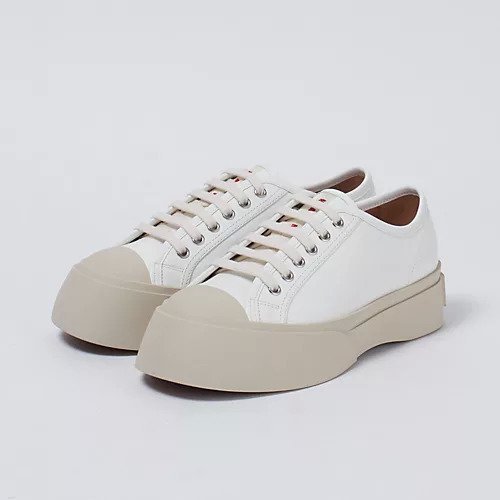 【マルニ/MARNI】のPABLOスニーカー インテリア・キッズ・メンズ・レディースファッション・服の通販 founy(ファニー) 　ファッション　Fashion　レディースファッション　Fashion for Women　スニーカー　Sneakers, Trainers　フォルム　Silhouette, Form　ボーイズ　Boyish, Boy Style　ロンドン　London Style, British Inspired　人気　Popular, Best Seller　定番　Standard, Basic Item　ホワイト|ID: prp329100004428773 ipo3291000000032165597