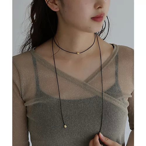 【コレカラ/collecala】のポイントスリムコードチョーカー/ネックレス 人気、トレンドファッション・服の通販 founy(ファニー) 　ファッション　Fashion　レディースファッション　Fashion for Women　ジュエリー　Jewelry　ネックレス　Necklaces & Pendants　カットソー　Cut and Sewn Top　シンプル　Simple, Minimal　トレンド　Trend, Trending Now　ネックレス　Necklace, Pendant Necklace　ロング　Long, Long-Length　エレガント 上品　Elegant　 other-1|ID: prp329100004430298 ipo3291000000032464572