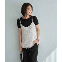 【スタイルデリ/STYLE DELI】のセンシティブレースキャミソール 人気、トレンドファッション・服の通販 founy(ファニー) ファッション Fashion レディースファッション Fashion for Women トップス・カットソー Cut & Sew Tops キャミソール&ノースリーブ Camisoles & Sleeveless Tops ウェーブ Wavy Pattern エアリー Airy Texture 春 Spring カットソー Cut and Sewn Top キャミソール Camisole, Spaghetti Strap Top シンプル Simple, Minimal ストレッチ Stretch, Stretchy Fabric セットアップ Set-Up, Coordinated Outfit タンク Tank Top, Sleeveless Top 定番 Standard, Basic Item ノースリーブ Sleeveless, No-Sleeve 長袖 Long Sleeve, Full Sleeve パイピング Piping, Trim Design フィット Fit, Slim Fit ポケット Pocket, Pocket Detail 半袖 Short Sleeve, Half Sleeve リボン Ribbon, Bow レース Lace, Lace Fabric S/S・春夏 SS, Spring/Summer, Warm Season 夏 Summer |ID:prp329100004433171