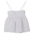 【セシリー バンセン/CECILIE BAHNSEN】のSELENA TOP BLOSSOM MATELASS WHITE WHITE|ID: prp329100004433175 ipo3291000000030964193