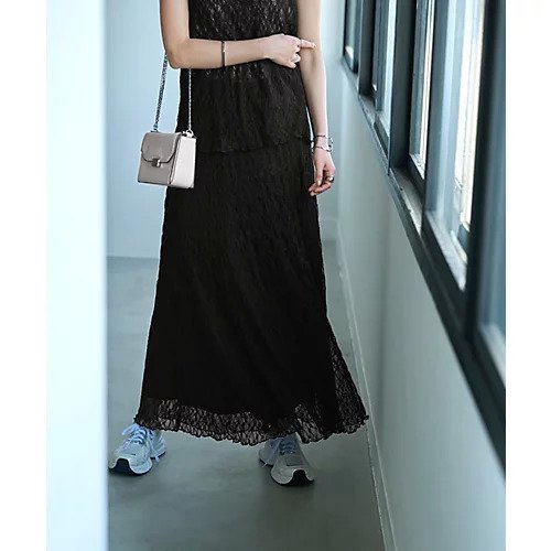 【スタイルデリ/STYLE DELI】の外せる2wayレーススカート 人気、トレンドファッション・服の通販 founy(ファニー) 　ファッション　Fashion　レディースファッション　WOMEN　スカート　Skirt　デニム　Denim　トレンド　Trend　レース　Race　ロング　Long　無地　Plain Color　other-2|ID: prp329100004433198 ipo3291000000031256627