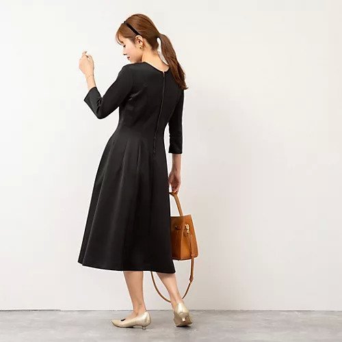【ノーリーズ/NOLLEY'S】の【yosoyuki series】 2WAYダンボールニットワンピース 人気、トレンドファッション・服の通販 founy(ファニー) 　ファッション　Fashion　レディースファッション　WOMEN　ワンピース　Dress　ニットワンピース　Knit Dresses　2025年　2025　2025春夏・S/S　Ss,Spring/Summer,2025　おすすめ　Recommend　オケージョン　Occasion　ストレッチ　Stretch　フィット　Fit　フレア　Flare　エレガント 上品　Elegant　other-2|ID: prp329100004433313 ipo3291000000031713118