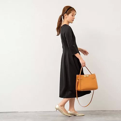 【ノーリーズ/NOLLEY'S】の【yosoyuki series】 2WAYダンボールニットワンピース 人気、トレンドファッション・服の通販 founy(ファニー) 　ファッション　Fashion　レディースファッション　WOMEN　ワンピース　Dress　ニットワンピース　Knit Dresses　2025年　2025　2025春夏・S/S　Ss,Spring/Summer,2025　おすすめ　Recommend　オケージョン　Occasion　ストレッチ　Stretch　フィット　Fit　フレア　Flare　エレガント 上品　Elegant　other-3|ID: prp329100004433313 ipo3291000000031713119