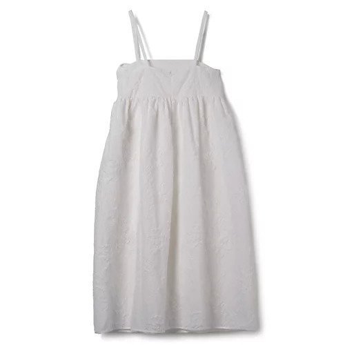 【セシリー バンセン/CECILIE BAHNSEN】のAMBRA DRESS FLORA MATELASSE WHITE 人気、トレンドファッション・服の通販 founy(ファニー) 　ファッション　Fashion　レディースファッション　WOMEN　ワンピース　Dress　ドレス　Party Dresses　2025年　2025　2025春夏・S/S　Ss,Spring/Summer,2025　カーディガン　Cardigan　フェミニン　Feminine　ラップ　Wrap　リボン　Ribbon　今季　This Season　other-2|ID: prp329100004433375 ipo3291000000031258234