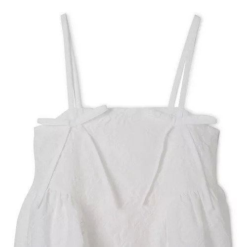 【セシリー バンセン/CECILIE BAHNSEN】のAMBRA DRESS FLORA MATELASSE WHITE 人気、トレンドファッション・服の通販 founy(ファニー) 　ファッション　Fashion　レディースファッション　WOMEN　ワンピース　Dress　ドレス　Party Dresses　2025年　2025　2025春夏・S/S　Ss,Spring/Summer,2025　カーディガン　Cardigan　フェミニン　Feminine　ラップ　Wrap　リボン　Ribbon　今季　This Season　other-3|ID: prp329100004433375 ipo3291000000031258236