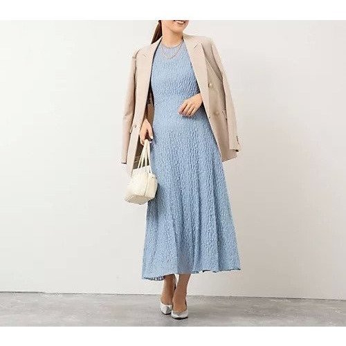 【ノーリーズ/NOLLEY'S】の【yosoyuki series】 ニットレースワンピース 人気、トレンドファッション・服の通販 founy(ファニー) 　ファッション　Fashion　レディースファッション　WOMEN　ワンピース　Dress　2025年　2025　2025春夏・S/S　Ss,Spring/Summer,2025　フレア　Flare　結婚式　Wedding Ceremony　other-3|ID: prp329100004433377 ipo3291000000031713087