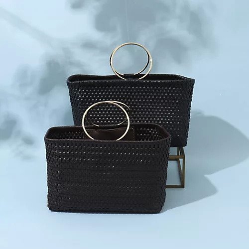【ノーリーズ/NOLLEY'S】の【SANRAMI/サンラミ】【松葉 別注アイテム】リングハンドルメルカドバッグ 人気、トレンドファッション・服の通販 founy(ファニー) 　ファッション　Fashion　レディースファッション　WOMEN　バッグ　Bag　ポケット　Pocket　別注　Special Order　夏　Summer　other-3|ID: prp329100004433689 ipo3291000000031253713