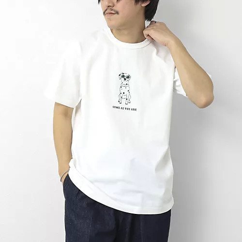 【ノーリーズ グッドマン/NOLLEY'S goodman / MEN】の【BARNS OUTFITTERS】別注タフネックT COME AS YOU ARE 25SS 人気、トレンドファッション・服の通販 founy(ファニー) 　ファッション　Fashion　メンズファッション　MEN　ヴィンテージ　Vintage　グラフィック　Graphic　サングラス　Sunglasses　サンダル　Sandals　ショーツ　Shorts　スペシャル　Special　ダブル　Double　プリント　Print　ベーシック　Basic　別注　Special Order　犬　Dog　夏　Summer　2025年　2025　2025春夏・S/S　Ss,Spring/Summer,2025　other-3|ID: prp329100004433990 ipo3291000000031718707