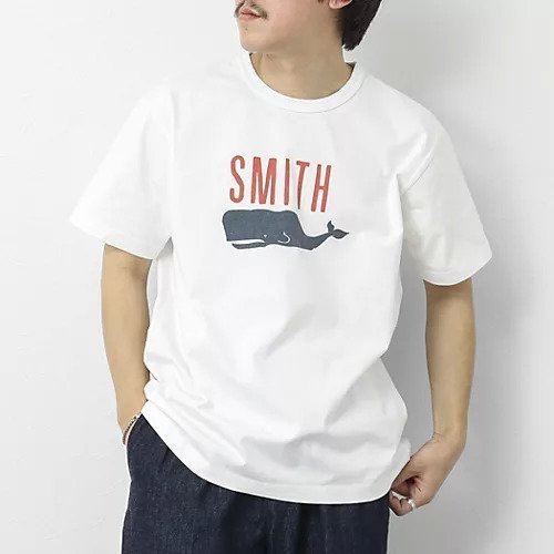 【ノーリーズ グッドマン/NOLLEY'S goodman / MEN】の【BARNS OUTFITTERS】別注タフネックT SMITH 25SS 人気、トレンドファッション・服の通販 founy(ファニー) 　ファッション　Fashion　メンズファッション　MEN　ヴィンテージ　Vintage　グラフィック　Graphic　サンダル　Sandals　ショーツ　Shorts　スペシャル　Special　ダブル　Double　プリント　Print　ベーシック　Basic　別注　Special Order　夏　Summer　2025年　2025　2025春夏・S/S　Ss,Spring/Summer,2025　other-2|ID: prp329100004433994 ipo3291000000031718725