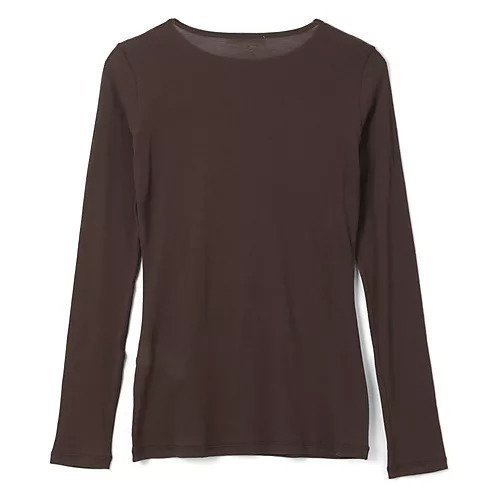 【アモーメント/AMOMENTO】のROUND T-SHIRTS 人気、トレンドファッション・服の通販 founy(ファニー) 　ファッション　Fashion　レディースファッション　WOMEN　トップス・カットソー　Tops/Tshirt　シャツ/ブラウス　Shirts/Blouses　ロング / Tシャツ　T-Shirts　2025年　2025　2025春夏・S/S　Ss,Spring/Summer,2025　インナー　Inner　フィット　Fit　ラウンド　Round　ロング　Long　日本製　Made In Japan　other-2|ID: prp329100004434892 ipo3291000000031255873