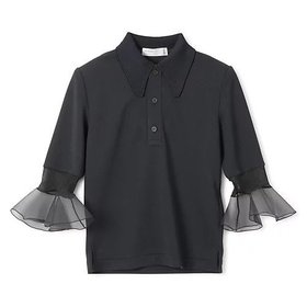 【トーガ/TOGA】のMelange jersey polo shirt 人気、トレンドファッション・服の通販 founy(ファニー) ファッション Fashion レディースファッション WOMEN トップス・カットソー Tops/Tshirt シャツ/ブラウス Shirts/Blouses ポロシャツ Polo Shirts 2025年 2025 2025春夏・S/S Ss,Spring/Summer,2025 フェミニン Feminine フリル Frills ポロシャツ Polo Shirt 夏 Summer 春 Spring S/S・春夏 Ss・Spring/Summer 洗える Washable ビジネス 仕事 通勤 Business |ID:prp329100004434895