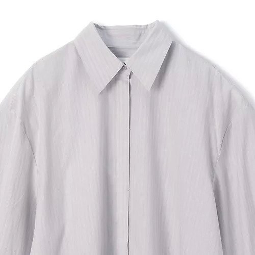 【アモーメント/AMOMENTO】のSTRIPE OVERSIZED SHIRTS 人気、トレンドファッション・服の通販 founy(ファニー) 　ファッション　Fashion　レディースファッション　Fashion for Women　トップス・カットソー　Cut & Sew Tops　シャツ・ブラウス・オフィスカジュアル　Elegant Blouses & Button-Ups　2025年　2025　2025春夏・S/S　Spring/Summer 2025 SS25　シンプル　Simple, Minimal　ストライプ　Stripe, Striped Pattern　スリット　Slit, Slit Detail　ラウンド　Round, Round Neck　今季　This Season, Current Season　other-3|ID: prp329100004434901 ipo3291000000035315280