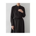 【ヒューマンウーマン/HUMAN WOMAN】のジオメトリックプリントブラウス チャコール|ID: prp329100004434933 ipo3291000000031011615