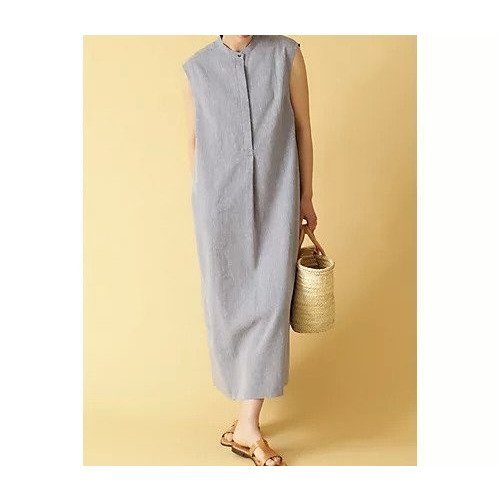 【ヒューマンウーマン/HUMAN WOMAN】のPEレーヨンリネンワンピース 人気、トレンドファッション・服の通販 founy(ファニー) 　ファッション　Fashion　レディースファッション　WOMEN　ワンピース　Dress　おすすめ　Recommend　スタンダード　Standard　タンク　Tank　デニム　Denim　エレガント 上品　Elegant　夏　Summer　 other-1|ID: prp329100004435027 ipo3291000000030980476