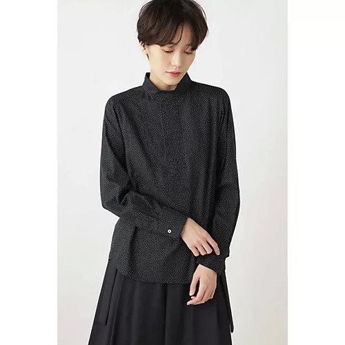 【ヒューマンウーマン/HUMAN WOMAN】の綿シルクビエラ無地・ランダムドットプルオーバー インテリア・キッズ・メンズ・レディースファッション・服の通販 founy(ファニー) https://founy.com/ ファッション Fashion レディースファッション WOMEN トップス・カットソー Tops/Tshirt プルオーバー Pullover インナー Inner シルク Silk ハイネック High Neck バランス Balance フロント Front ボトム Bottom 無地 Plain Color 羽織 Haori |ID: prp329100004435210 ipo3291000000031012177