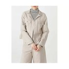 【ヒューマンウーマン/HUMAN WOMAN】のストレッチエアリードットコードブラウス グレージュ|ID: prp329100004435395 ipo3291000000030981990