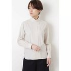 【ヒューマンウーマン/HUMAN WOMAN】のスーピマ60sタイプライタークロスブラウス Lベージュ|ID: prp329100004435474 ipo3291000000030982321