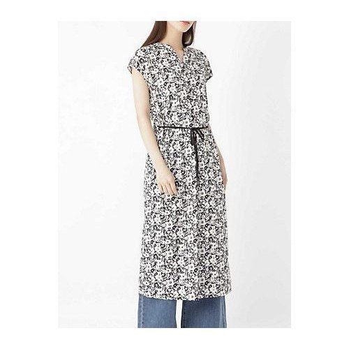 【ヒューマンウーマン/HUMAN WOMAN】のリバティタナローンワンピース インテリア・キッズ・メンズ・レディースファッション・服の通販 founy(ファニー) https://founy.com/ ファッション Fashion レディースファッション WOMEN ワンピース Dress ギャザー Gather フラワー Flower プリント Print ポケット Pocket リボン Ribbon |ID: prp329100004435524 ipo3291000000030982534