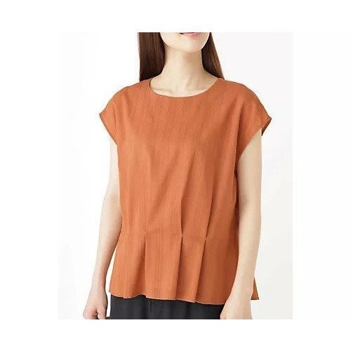 【ヒューマンウーマン/HUMAN WOMAN】のドビーストライプタックブラウス インテリア・キッズ・メンズ・レディースファッション・服の通販 founy(ファニー) https://founy.com/ ファッション Fashion レディースファッション WOMEN トップス・カットソー Tops/Tshirt シャツ/ブラウス Shirts/Blouses インナー Inner カーディガン Cardigan スリーブ Sleeve フレンチ French |ID: prp329100004435679 ipo3291000000030983213