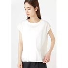 【ヒューマンウーマン/HUMAN WOMAN】のドビーストライプタックブラウス シロ|ID: prp329100004435679 ipo3291000000030983216