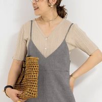 【リエミラー/Rie Miller】の《手洗い可能》ランダムテレコ2WAYカーディガン 人気、トレンドファッション・服の通販 founy(ファニー) ファッション Fashion レディースファッション WOMEN トップス・カットソー Tops/Tshirt カーディガン Cardigans 2025年 2025 2025春夏・S/S Ss,Spring/Summer,2025 おすすめ Recommend カーディガン Cardigan キャミソール Camisole タンク Tank テレコ Tereko ランダム Random 夏 Summer |ID:prp329100004435736