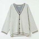 【バウムウンドヘルガーデン/BAUM UND PFERDGARTEN】のバックロゴカーディガン 人気、トレンドファッション・服の通販 founy(ファニー) ファッション Fashion レディースファッション Fashion for Women トップス・カットソー Cut & Sew Tops カーディガン・羽織り Layered Style Cardigans バッグ Bags インナー Innerwear 春 Spring 洗える Machine Washable カーディガン Cardigan, Knitwear コレクション Collection, Seasonal Line サッカー Seersucker, Summer Fabric ショルダー Shoulder, Shoulder Strap ストライプ Stripe, Striped Pattern スポーティ Sporty, Casual Athletic ドロップ Drop Shoulder, Dropped Style フェミニン Feminine, Girly ボトム Bottoms, Lower Wear リラックス Relax, Relaxed Fit ワイド Wide, Wide Fit S/S・春夏 SS, Spring/Summer, Warm Season おすすめ Recommended / Our Picks 夏 Summer thumbnail Creme Navy Stripe|ID: prp329100004435737 ipo3291000000034156782