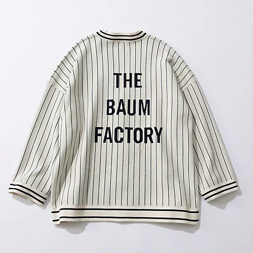 【バウムウンドヘルガーデン/BAUM UND PFERDGARTEN】のバックロゴカーディガン 人気、トレンドファッション・服の通販 founy(ファニー) 　ファッション　Fashion　レディースファッション　Fashion for Women　トップス・カットソー　Cut & Sew Tops　カーディガン・羽織り　Layered Style Cardigans　バッグ　Bags　インナー　Innerwear　春　Spring　洗える　Machine Washable　カーディガン　Cardigan, Knitwear　コレクション　Collection, Seasonal Line　サッカー　Seersucker, Summer Fabric　ショルダー　Shoulder, Shoulder Strap　ストライプ　Stripe, Striped Pattern　スポーティ　Sporty, Casual Athletic　ドロップ　Drop Shoulder, Dropped Style　フェミニン　Feminine, Girly　ボトム　Bottoms, Lower Wear　リラックス　Relax, Relaxed Fit　ワイド　Wide, Wide Fit　S/S・春夏　SS, Spring/Summer, Warm Season　おすすめ　Recommended / Our Picks　夏　Summer　other-2|ID: prp329100004435737 ipo3291000000034156783