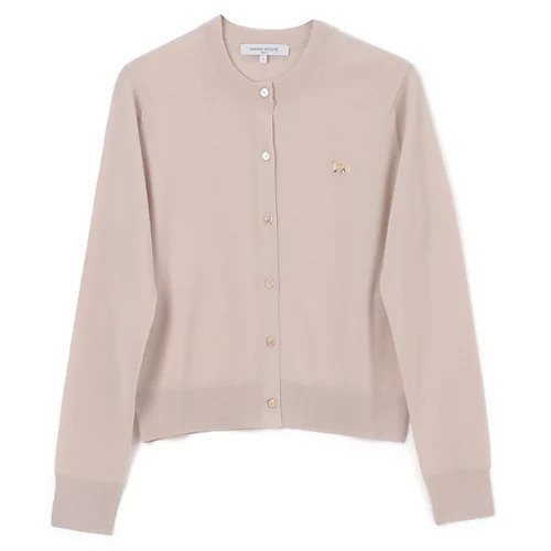【メゾン キツネ/MAISON KITSUNE】のBABY FOX PATCH REGULAR CARDIGAN インテリア・キッズ・メンズ・レディースファッション・服の通販 founy(ファニー) 　ファッション　Fashion　レディースファッション　WOMEN　トップス・カットソー　Tops/Tshirt　カーディガン　Cardigans　2025年　2025　2025春夏・S/S　Ss,Spring/Summer,2025　カーディガン　Cardigan　シンプル　Simple　パッチ　Patch　フィット　Fit　ベーシック　Basic　レギュラー　Regular　エレガント 上品　Elegant　ビジネス 仕事 通勤　Business　MARBLE|ID: prp329100004435739 ipo3291000000031766530