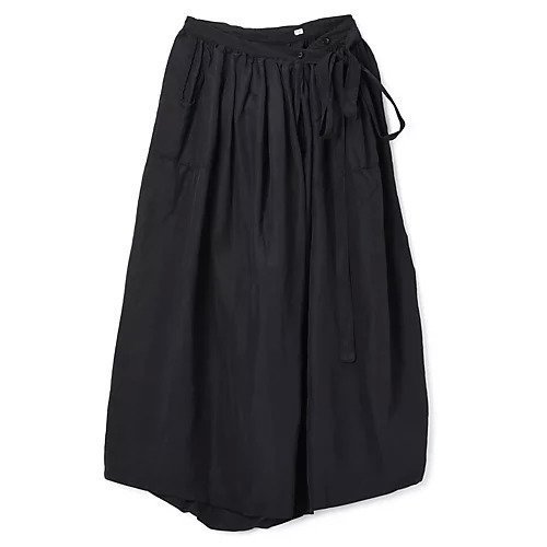 【ウティ/OUTIL】のJUPE ISSOIRE インテリア・キッズ・メンズ・レディースファッション・服の通販 founy(ファニー) 　ファッション　Fashion　レディースファッション　Fashion for Women　ギャザー　Gathered, Ruffled　ラップ　Wrap, Wrap Design　夏　Summer　洗える　Machine Washable　BLACK INDIGO|ID: prp329100004435742 ipo3291000000032185525