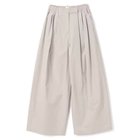 【アモーメント/AMOMENTO】のTHREE TUCK BANDING PANTS GREY|ID:prp329100004435756