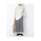 【ヒューマンウーマン/HUMAN WOMAN】のTOPツイルストレッチパンツ グレー|ID: prp329100004435791 ipo3291000000030983932