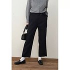 【ヒューマンウーマン/HUMAN WOMAN】のベルト付ストレートパンツ ネイビー|ID: prp329100004435810 ipo3291000000030984050