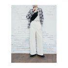 【ヒューマンウーマン/HUMAN WOMAN】のストレッチエアリードットコードパンツ オフホワイト|ID: prp329100004435867 ipo3291000000031011719
