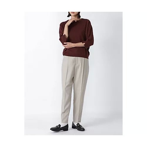 【ヒューマンウーマン/HUMAN WOMAN】のフラノセンタープレスパンツ インテリア・キッズ・メンズ・レディースファッション・服の通販 founy(ファニー) https://founy.com/ ファッション Fashion レディースファッション WOMEN パンツ Pants スタンダード Standard ボトム Bottom ラベンダー Lavender 冬 Winter |ID: prp329100004435979 ipo3291000000031011696