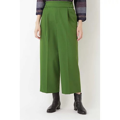 【ヒューマンウーマン/HUMAN WOMAN】の《arrive paris》TRギャバワイドクロップドパンツ インテリア・キッズ・メンズ・レディースファッション・服の通販 founy(ファニー) https://founy.com/ ファッション Fashion レディースファッション WOMEN パンツ Pants カットソー Cut And Sew シンプル Simple ストレッチ Stretch ワイド Wide エレガント 上品 Elegant ビジネス 仕事 通勤 Business |ID: prp329100004436136 ipo3291000000030985638