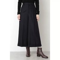 【ヒューマンウーマン/HUMAN WOMAN】の2/60ライトフラノパンツ 人気、トレンドファッション・服の通販 founy(ファニー) ファッション Fashion レディースファッション WOMEN パンツ Pants おすすめ Recommend ガウチョパンツ Gaucho Pants ショート Short センター Center ワイド Wide |ID:prp329100004436180