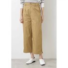 【ヒューマンウーマン/HUMAN WOMAN】のコットンギャバパンツ ベージュ|ID: prp329100004436206 ipo3291000000030985918