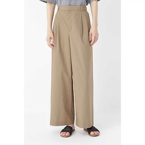 【ヒューマンウーマン/HUMAN WOMAN】の綿テンセルセミワイドパンツ インテリア・キッズ・メンズ・レディースファッション・服の通販 founy(ファニー) https://founy.com/ ファッション Fashion レディースファッション WOMEN パンツ Pants ダブル Double リゾート Resort リラックス Relax |ID: prp329100004436260 ipo3291000000030986123