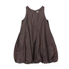 【アモーメント/AMOMENTO】のNYLON VOLUME MINI DRESS BROWN|ID:prp329100004436312