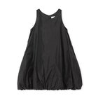 【アモーメント/AMOMENTO】のNYLON VOLUME MINI DRESS BLACK|ID:prp329100004436312