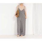 【リエミラー/Rie Miller】の《セットアップ対応》【PR林 別注アイテム】ウォッシャブルエアーシャークオールインワン ライトグレー|ID: prp329100004436359 ipo3291000000032165258