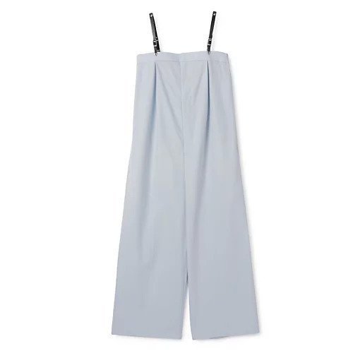 【トーガ トゥ/TOGA TOO】のHigh twist twill jumpsuit インテリア・キッズ・メンズ・レディースファッション・服の通販 founy(ファニー) 　ファッション　Fashion　レディースファッション　Ladies' Fashion Online　2025年　2025　2025春夏・S/S　Ss,Spring/Summer,2025　ストレート　Straight　スーツ　Suit　ラップ　Wrap　ワイド　Wide　L.BLUE|ID: prp329100004436362 ipo3291000000032525527